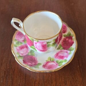 Royal Albert "Old English Rose" bone china teacup or saucer